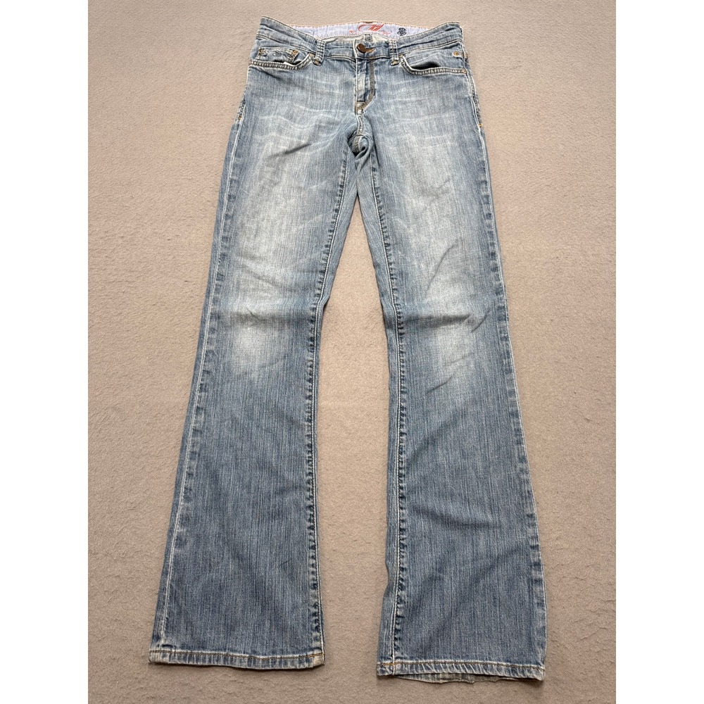 Y2K Mavi Jeans Women's 29 Blue Denim Medium Wash Low Rise Bootcut Relaxed Fit
